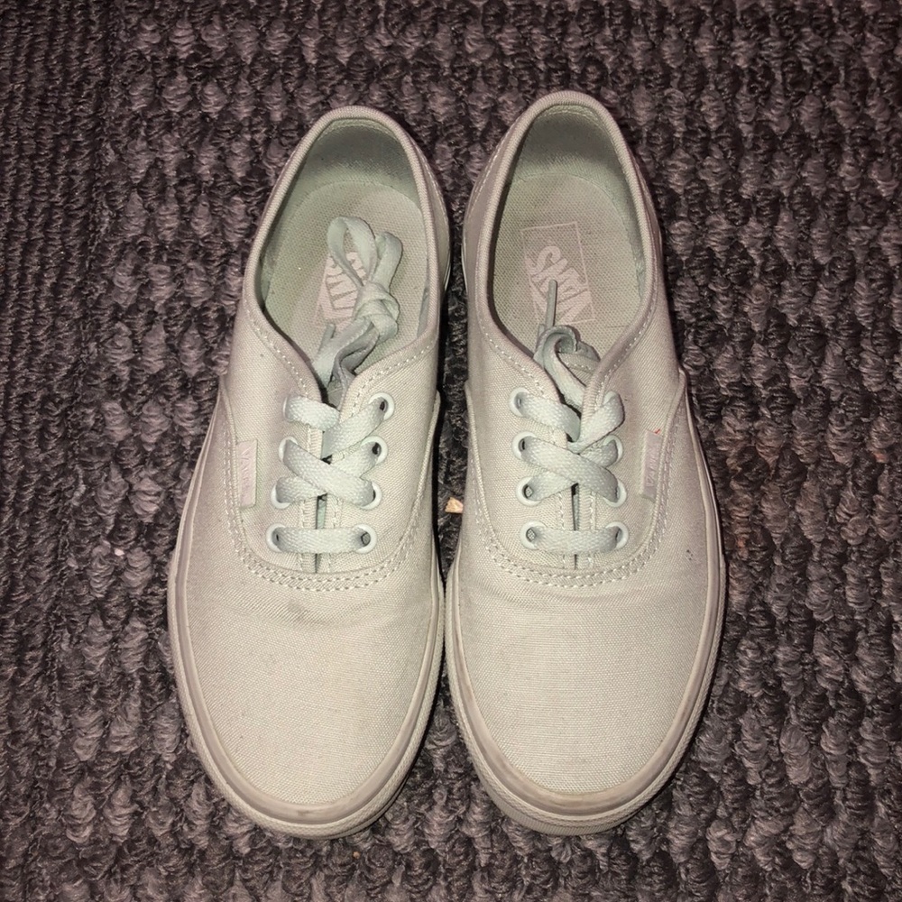 Vans (teal light color)